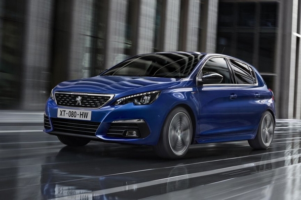 Peugeot 308 hatchback van de tweede generatie