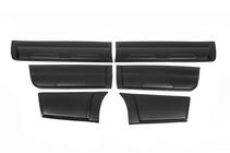 Toyota Hilux 2015– Deurlijsten Meliset (6 stuks, ABS) foto 1