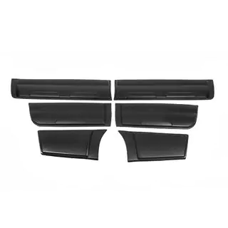 Deurlijsten Meliset (6 stuks, ABS) Toyota Hilux 2015– foto 1