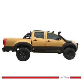 Deur sierlijsten (set van 4, ABS) Isuzu D-Max 2011–2019 foto 2