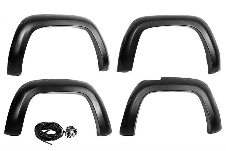 Volkswagen Amarok 2010–2022 EuroCap wielkastverbreders (ABS, zwart) Foto 1