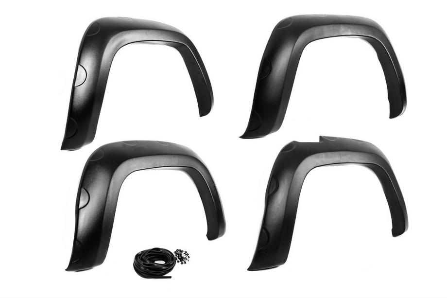 Volkswagen Amarok 2010–2022 EuroCap wielkastverbreders (ABS, zwart) Foto 3