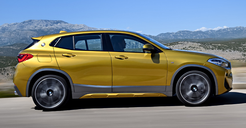 Kennismaking met de nieuwe stedelijke crossover BMW X2