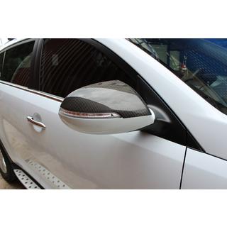 Carbon spiegelkappen (set van 2) Kia Sportage 2010–2015 foto 2