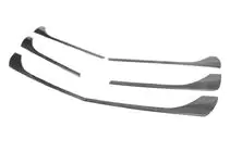 Mercedes Vito/V-klasse W447 2014– Grillstrips (6 stuks, carbon) foto 5