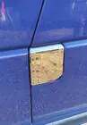 Volkswagen T4 Transporter 1990–2003 Tankklep afdekking zonder logo (OmsaLine, RVS) foto 3