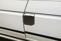 Volkswagen T4 Transporter 1990–2003 Tankklep afdekking zonder logo (OmsaLine, RVS) foto 1