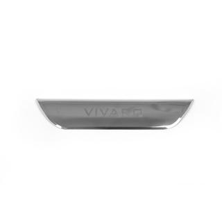Chroomstrip boven kenteken (onder, RVS) Opel Vivaro 2001–2015 foto 4