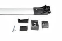 BMW X3 E83 2003–2010 Dwarsdragers voor dakrails zonder sleutel Flybar V1 (2 stuks) foto 6