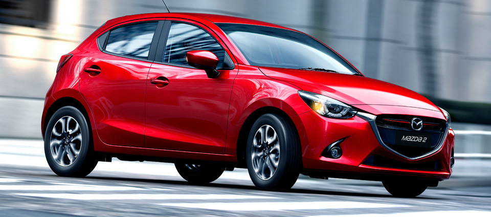 Review van de compacte hatchback Mazda 2