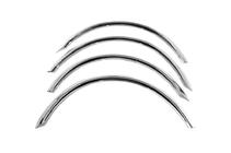 Audi A6 C4 1994–1997 RVS wielkastlijsten (set van 4 stuks) foto 2
