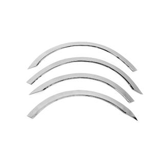 RVS wielkastlijsten (set van 4 stuks) BMW 5 Serie E60/E61 2003–2010 foto 2
