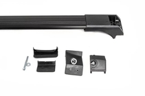 Nissan Qashqai 2007–2010 Dwarsdragers voor dakrails zonder sleutel Flybar V1 (2 stuks) foto 9