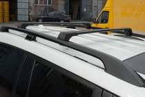 Nissan Qashqai 2007–2010 Dwarsdragers voor dakrails zonder sleutel Flybar V1 (2 stuks) foto 11