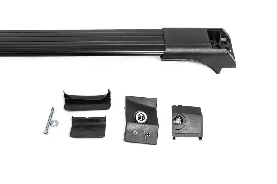 Nissan Qashqai 2014–2021 Dwarsdragers voor dakrails zonder sleutel Flybar V1 (2 stuks) Foto 9