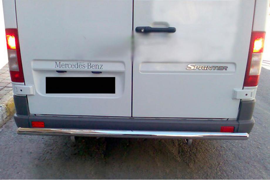 Mercedes Sprinter W901/902/903/904/905 1995–2006 Achterbeschermbeugel AK002 (RVS) Image
