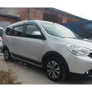 Wielkastverbreders (set van 4, zwart) Dacia Lodgy 2012–2022 foto 3