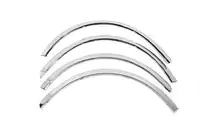 Renault Sandero 2007–2013 RVS wielkastlijsten (set van 4 stuks) foto 2