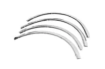Renault Sandero 2007–2013 RVS wielkastlijsten (set van 4 stuks) foto 3