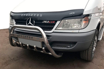 Mercedes Sprinter W901/902/903/904/905 1995–2006 Bullbar WT004 (RVS) foto 5