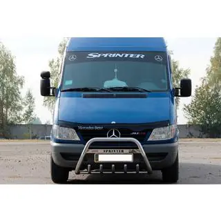 Bullbar WT004 (RVS) Mercedes Sprinter W901/902/903/904/905 1995–2006 foto 1