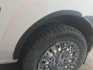 Fiat Doblo I 2005–2010 Wielkastverbreders (set van 4, zwart) foto 4