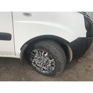 Wielkastverbreders (set van 4, zwart) Fiat Doblo I 2005–2010 foto 2
