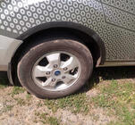 Ford Custom 2013–2022 Wielkastverbreders (6 stuks, zwart) foto 2