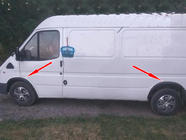 Ford Transit 1991–2000 Wielkastverbreders (set van 4, zwart) foto 1