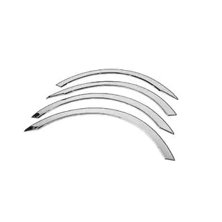Wielkastlijsten 2005-2010 (4 stuks, RVS)