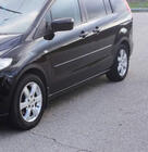 Mazda 5 2005–2009 Wielkastverbreders (set van 4, zwart) foto 3