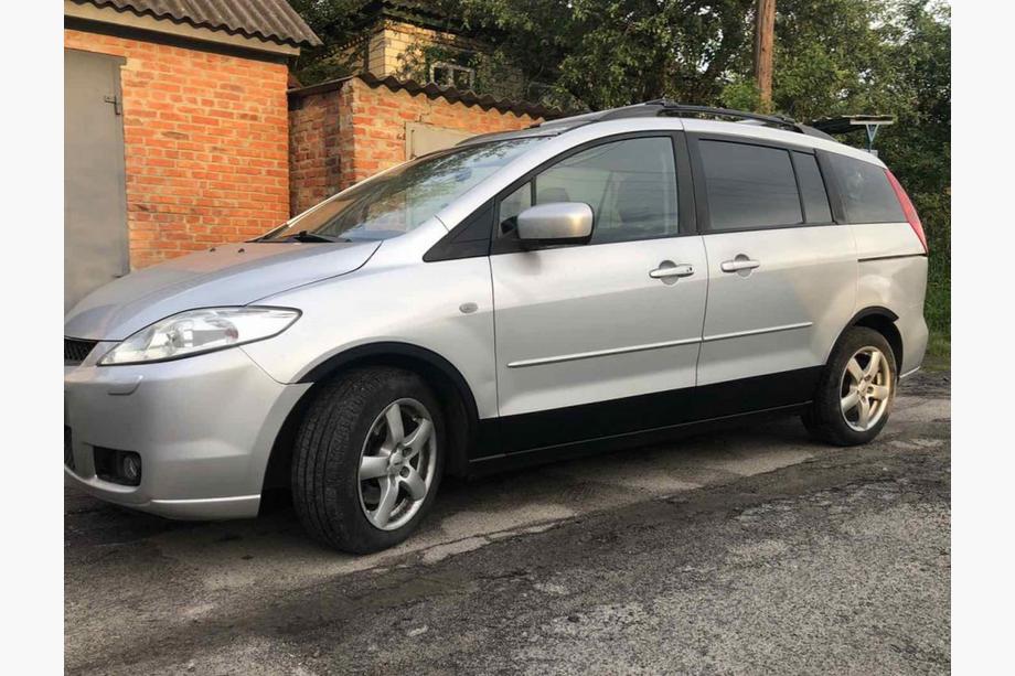 Mazda 5 2005–2009 Wielkastverbreders (set van 4, zwart) Image