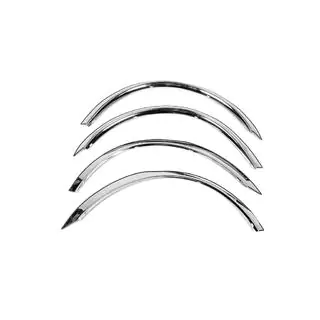 RVS wielkastlijsten (set van 4 stuks) Mazda 323 1977–2003 foto 3