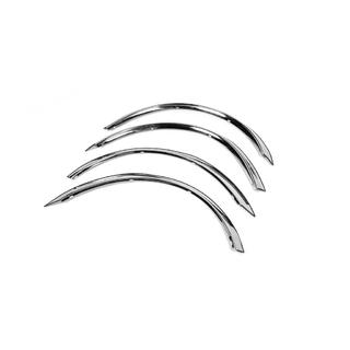RVS wielkastlijsten (set van 4 stuks)