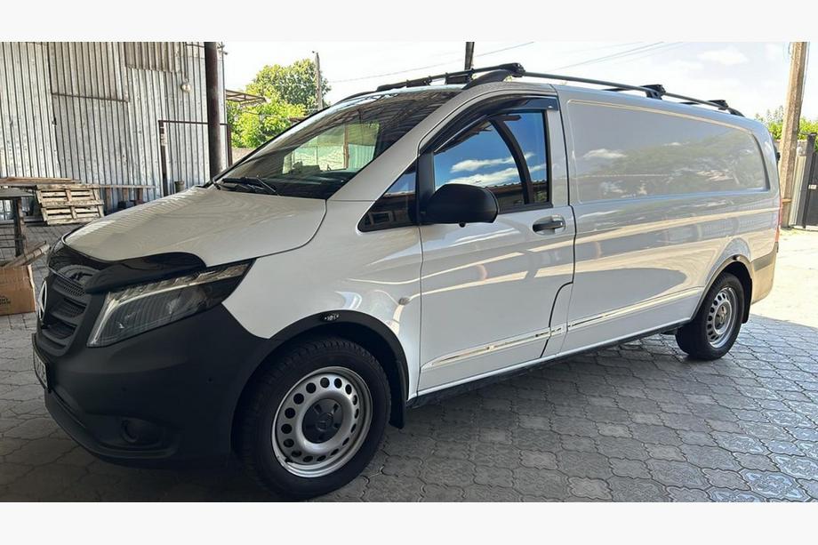 Mercedes Vito/V-klasse W447 2014– Wielkastverbreders (set van 4, zwart) Foto 6