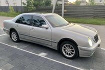 Mercedes E-class W210 1995–2002 Wielkastverbreders (set van 4, zwart) foto 1