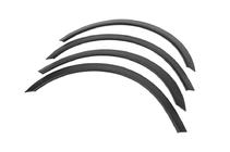 Mercedes E-class W210 1995–2002 Wielkastverbreders (set van 4, zwart) foto 4