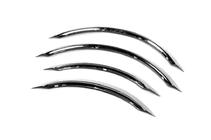 Mercedes C-klasse W202 1993–2001 RVS wielkastlijsten (set van 4 stuks) foto 3