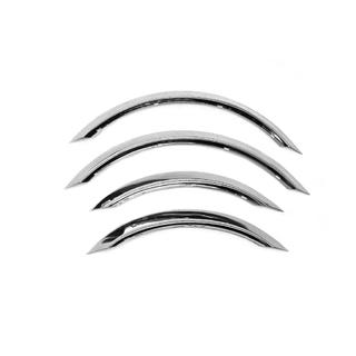 RVS wielkastlijsten (set van 4 stuks) Mercedes C-klasse W202 1993–2001 foto 2