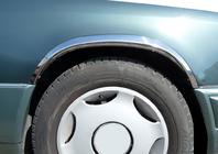 Mercedes E-class W124 1984–1997 Wielkastlijsten 1989-1995 (set van 4, RVS) foto 3