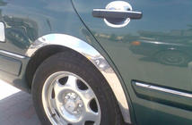 Mercedes E-class W210 1995–2002 RVS wielkastlijsten (set van 4 stuks) foto 3