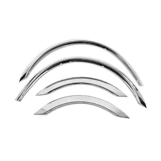 RVS wielkastlijsten (set van 4 stuks) foto 3