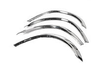 Mercedes ML W163 1997–2005 RVS wielkastlijsten (set van 4 stuks) foto 3