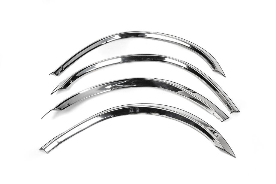 Mercedes ML W163 1997–2005 RVS wielkastlijsten (set van 4 stuks) Foto 2