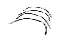 Mercedes W114/115 1967–1976 RVS wielkastlijsten (set van 4 stuks) foto 2