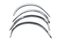 Mercedes W116 1972–1980 RVS wielkastlijsten (set van 4 stuks) foto 4