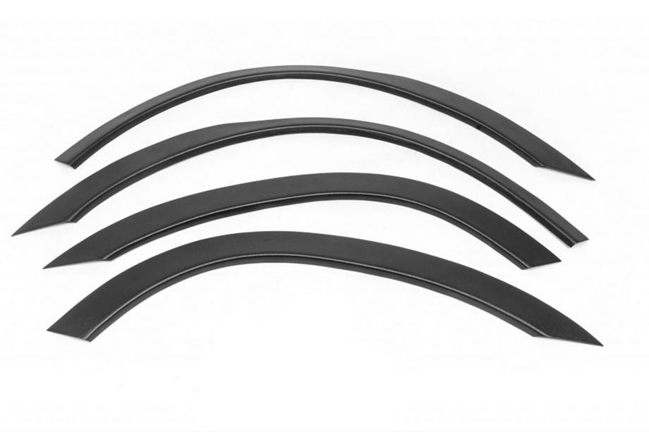 Mitsubishi Outlander 2001–2006 Wielkastverbreders (set van 4, zwart) Foto 1