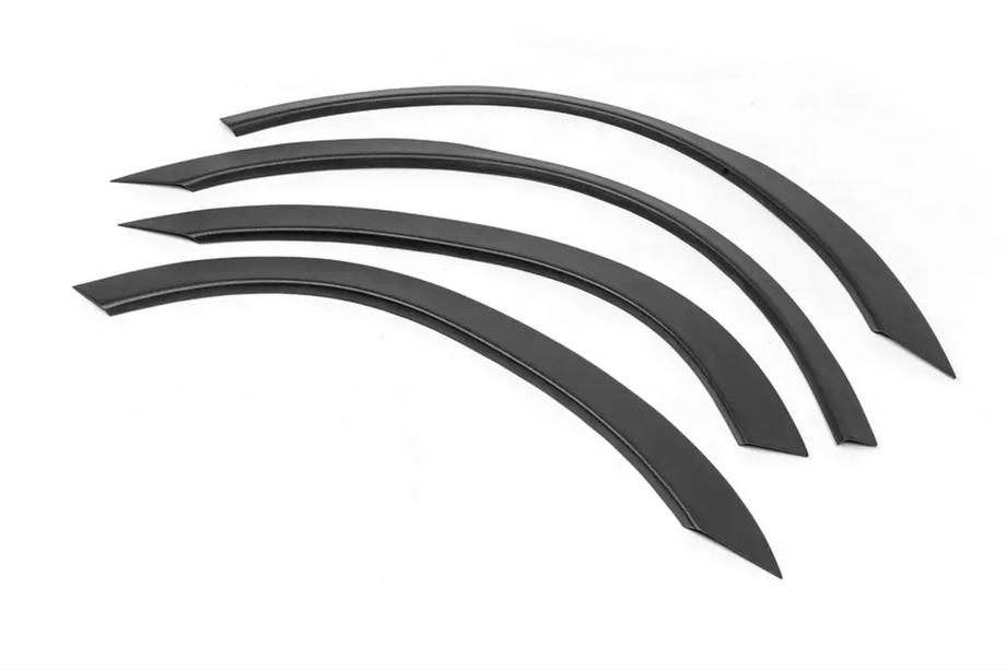 Mitsubishi Outlander 2001–2006 Wielkastverbreders (set van 4, zwart) Foto 2