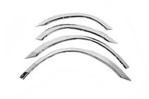 Mitsubishi Outlander 2001–2006 RVS wielkastlijsten (set van 4 stuks) foto 2