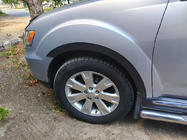 Mitsubishi Outlander 2006–2012 Wielkastverbreders (set van 4, zwart) foto 2